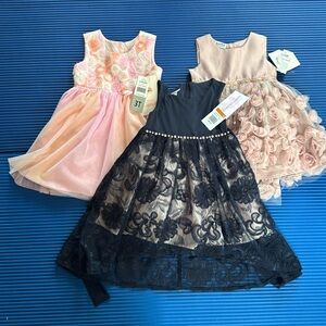 3 girls toddler dresses